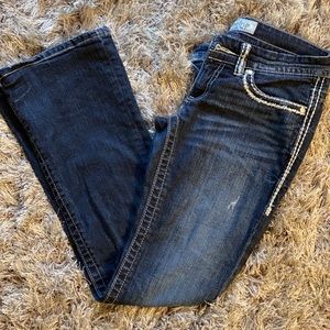 Day trip bootcut jeans